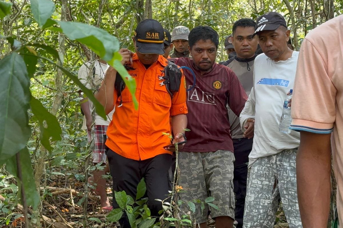 Tim SAR temukan pria yang hilang di Baubau dalam keadaan lemas