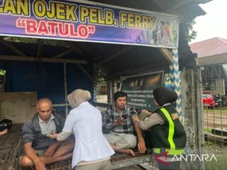 Polres Baubau edukasi dan cek kesehatan gratis pengemudi ojol