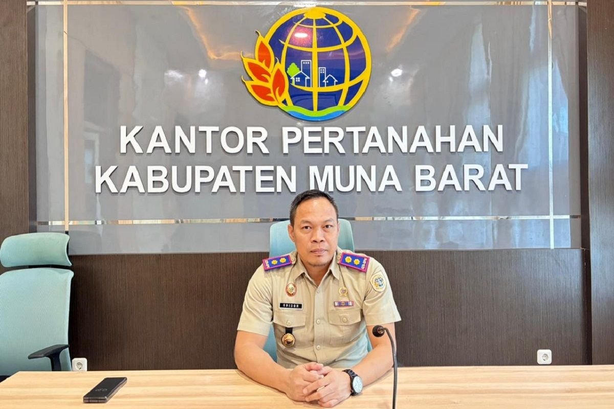 Pertanahan Muna Barat imbau warga patok batas tanah untuk cegah sengketa