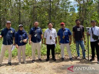 Kantor Pertanahan Muna Barat lakukan plotting barang jaminan