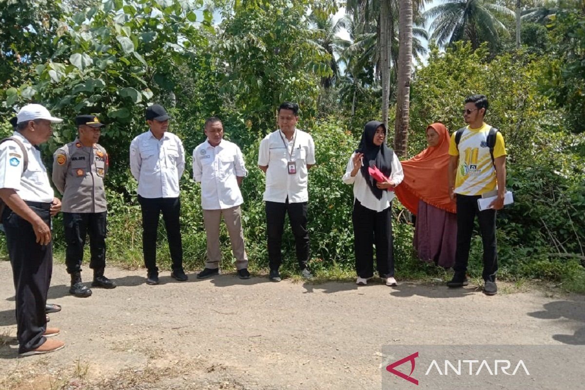 BPN Mubar tinjau langsung tanah sengketa milik Pemda