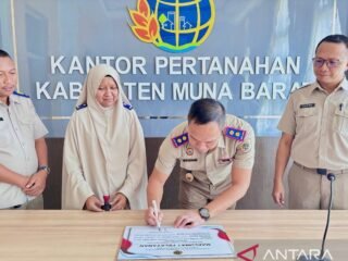 BPN Mubar komitmen beri  pelayanan pertanahan yang transparan dan akuntabel