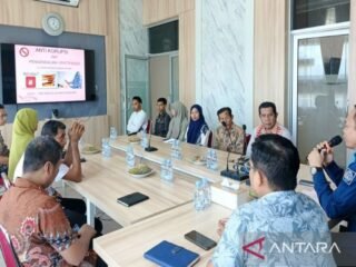 BPN Mubar gelar sosialisasi antikorupsi cegah gratifikasi pelayanan pertanahan