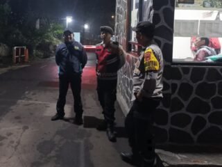 Patroli KRYD Polsek Cimaung, Bandung, Sasar Titik Rawan di Wilayah Kecamatan