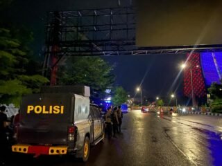 Cegah Balap Liar dan Aksi Geng Motor, Polisi Gelar Patroli Dini Hari di Makassar
