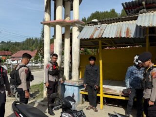 Antisipasi Gangguan Kamtibmas, Sat Samapta Polres Mamasa Patroli Titik Strategis