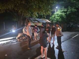 Konsumsi Miras di Ruang Publik, Polisi Bubarkan Kerumunan Remaja di Tamalate Makassar