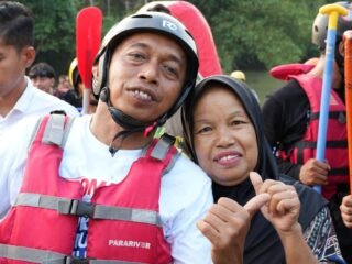 150 Rafter Meriahkan Jamnas Arus Deras 2026, Bupati Sidrap Ikut Mengarung