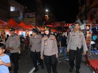 Patroli Jalan Kaki di Tengah Keramaian, Kapolres Amankan Jappa Jokka