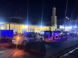 Antisipasi Kemacetan dan Gangguan Kamtibmas, Satlantas Mamuju Tengah Patroli Malam