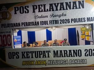 Satlantas Kepolisian Resor Mamasa Intensifkan Patroli di Titik Keramaian