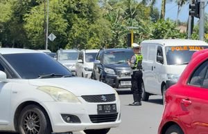 Jalur Maros–Makassar Lumpuh, Antrean Kendaraan Capai 6 Kilometer