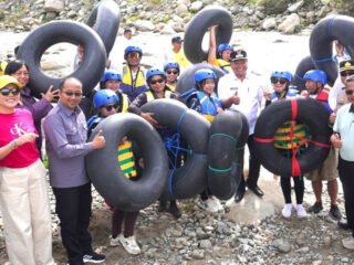 Bupati Mamasa Buka River Tubing Adventure, Ajak Masyarakat Jaga Kebersihan Sungai